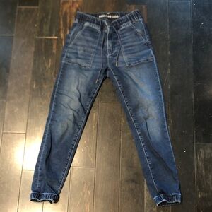American Eagle Outfitters Dark Blue Jogger Jeans